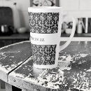 Search for black and white damask mugs Pattern