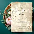 Search for wine glass wedding invitations Gold