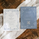 Search for french blue wedding invitations Victorian
