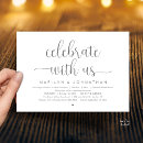 Search for private party invitations Private ceremony reception