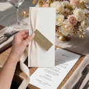 Search for minimalist wedding menus Chic