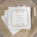 Search for vintage floral napkins Toile de jouy
