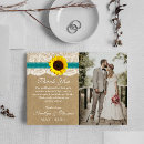 Search for kraft wedding thank you cards Country