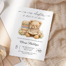 Search for a new chapter baby shower invitations Whimsical