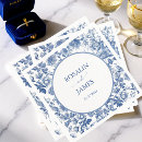 Search for dusty blue napkins Chinoiserie