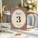 Search for burgundy table cards Vintage