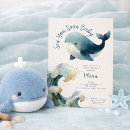Search for whale baby shower invitations Summer
