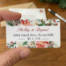 Search for holly berries return address labels Floral