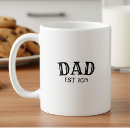 Search for bold font mugs New dad