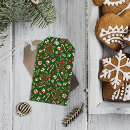 Search for gingerbread gift tags Green