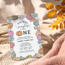 Search for halloween 1st birthday invitations Fall