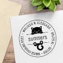 Search for black cat rubber stamps Kitten