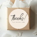Search for simple business thank you stickers Modern