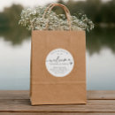 Search for welcome bag stickers Elegant