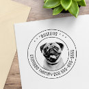 Search for pug rubber stamps Pet