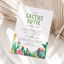 Search for cactus baby girl shower invitations Desert