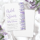 Search for lavender bridal shower invitations Bride