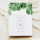 Search for hawaiian invitations Palm leaves