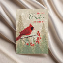 Search for winter cardinal cards Bird