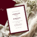 Search for elegant formal wedding invitations Modern