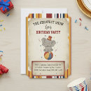 Search for ticket 1st birthday invitations Carnival
