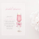 Search for pink champagne invitations Bow