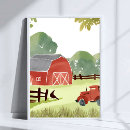 Search for red barn painting posters Watercolor