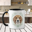 Search for beagle hound mugs Watercolor