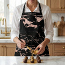 Search for black marble aprons Girly