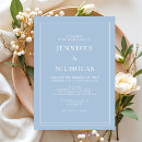 Search for powder blue wedding invitations Elegant