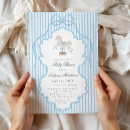 Search for rocking horse baby shower invitations Toile de jouy