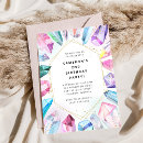 Search for watercolor gem invitations Jewels