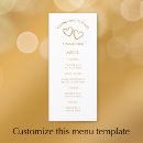 Search for 50th anniversary wedding menus Modern