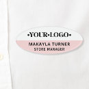 Search for oval name tags Professional