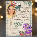 Search for looking glass invitations Tea party