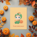 Search for gender neutral baby postcards Pumpkin