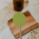 Search for lime green wedding stickers Thank you