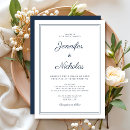 Search for navy and green wedding invitations Traditional