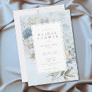 Search for blue hydrangea bridal shower invitations Blue and white