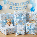 Search for boys wrapping paper Baby boy
