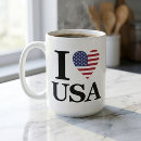 Search for american flag heart mugs Fourth of july