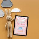 Search for april showers baby shower invitations Pink
