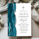 Search for teal and silver invitations Elegant