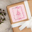 Search for pink champagne stickers Hand drawn