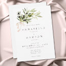 Search for mediterranean wedding invitations Greenery