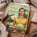 Search for retro woman birthday cards Vintage