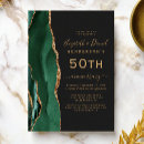 Search for emerald anniversary invitations Chic