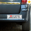 Search for i love cats bumper stickers Cute