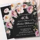 Search for 40th year invitations For her
