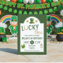 Search for gold coin invitations St patrick's day